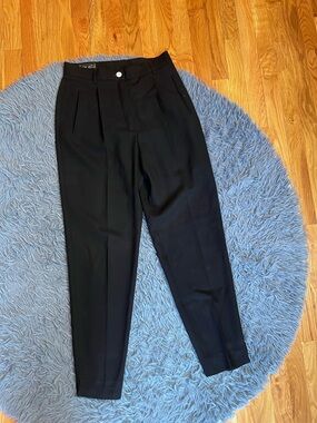 Vintage Laurel / Escada Black Wool Tailored Pants Size S